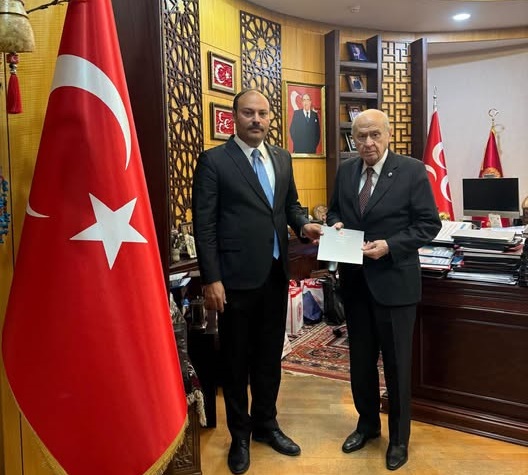 MHP Erzincan İl Başkanı Özarslan, Bahçeli’yi Ziyaret Etti