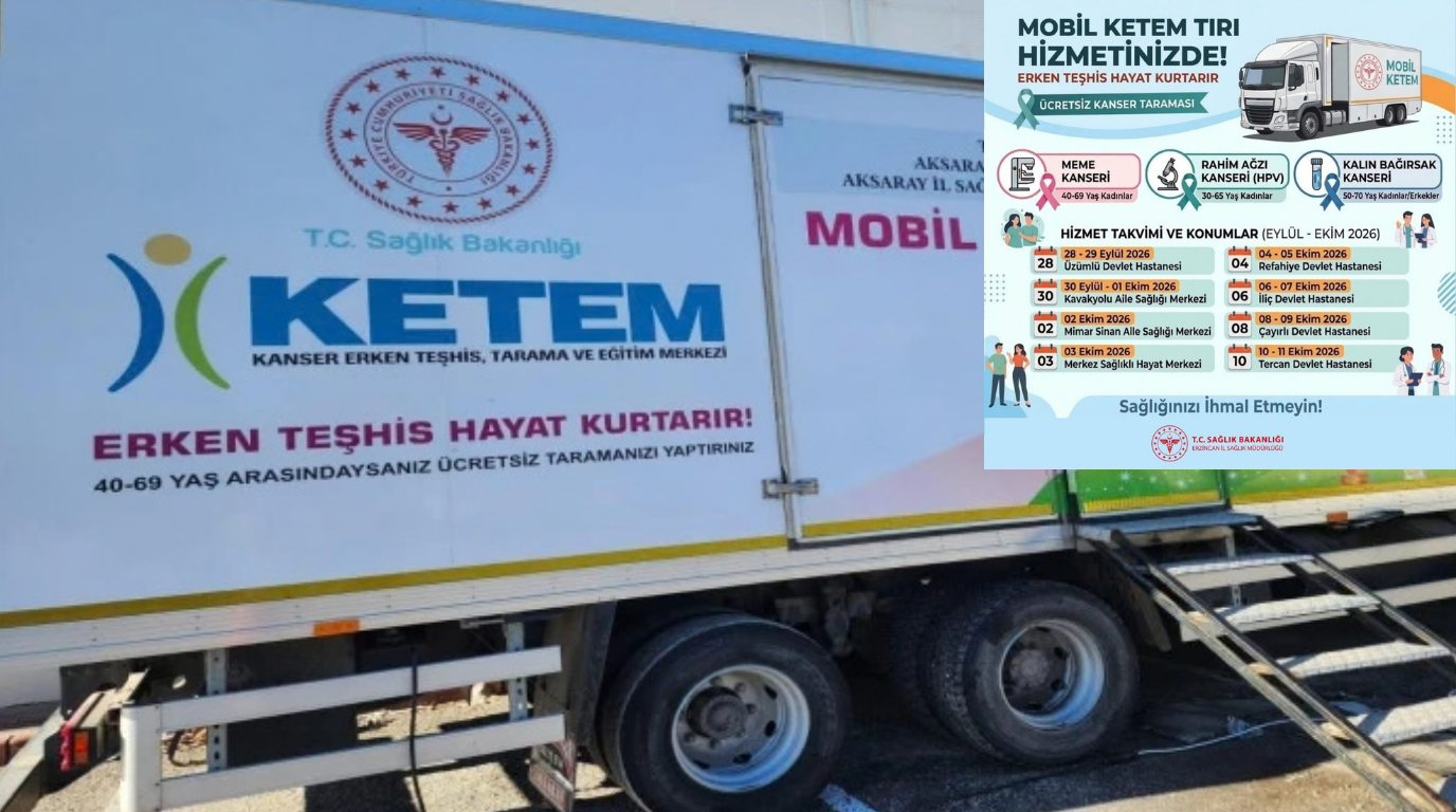 Mobil KETEM İl Genelinde Kanser Taraması Yapacak