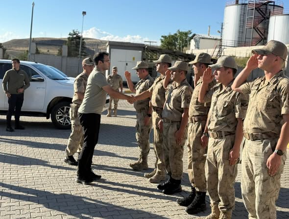 Refahiye Kaymakamı Taşkıran’dan Çavuşköy Jandarma Karakolu’na Ziyaret