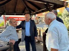 Süleyman Karaman Kemah’ta Esnaf ve Vatandaşlarla Buluştu