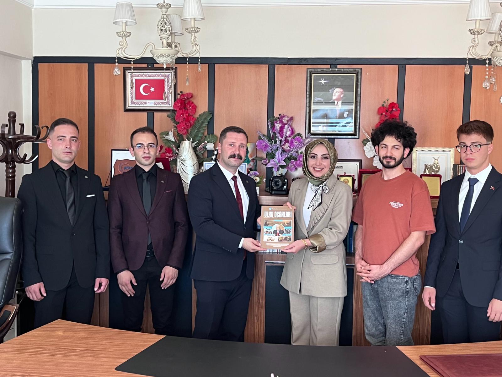 Ülkü Ocakları’ndan ERT Şah Medya’ya Ziyaret