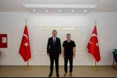 Üzümlü Kaymakamı Hacı Osman Hökelekli’ye Hayırlı Olsun Ziyareti
