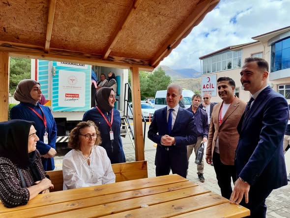 Üzümlü Kaymakamı Hökelekli’den KETEM Aracına Ziyaret