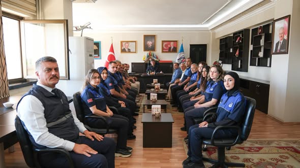 Zabıta Teşkilatı’nın 200. Yılında Başkan Aksun’a Ziyaret