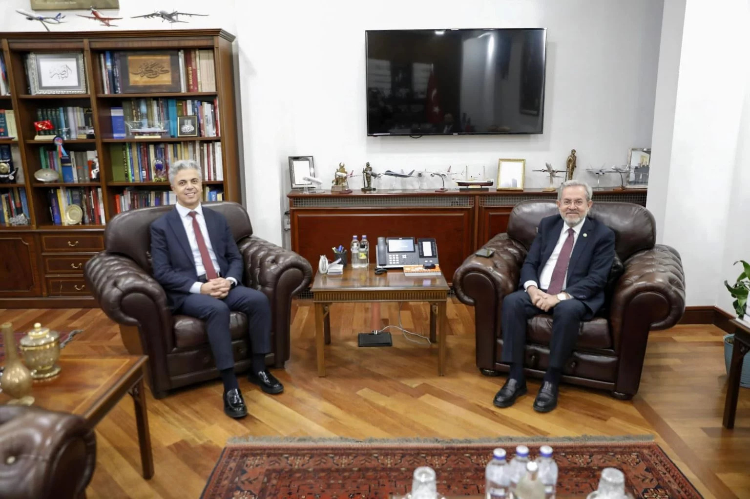 EBYÜ Rektörü Kuyrukluyıldız’dan Ankara Üniversitesine İş Birliği Ziyareti