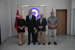 EGC Yönetiminden İl Emniyet Müdürü Esat Feryadi Doköz’e Hayırlı Olsun Ziyareti