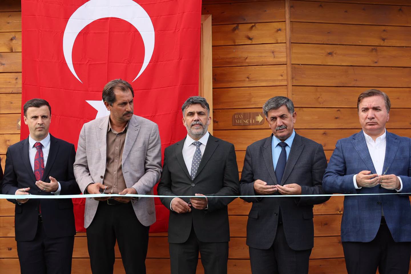 Ergan Dağı Camii Dualarla Hizmete Açıldı