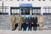 Erzincan Protokolünden İl Jandarma Komutanlığına Ziyaret