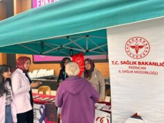 Erzincan’da Kalp ve Yaşlı Sağlığı İçin Bilgilendirme Standı Açıldı