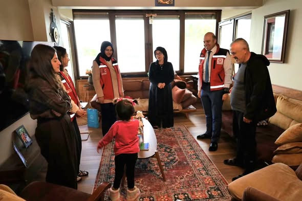 Erzincan’da Koruyucu Aile Fırat Ailesine Ziyaret