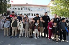 Erzincan’da Okul Önlerinde Güvenlik Denetimi