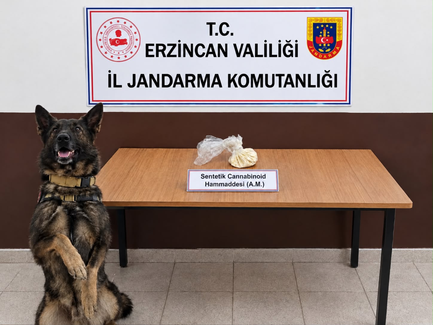 Erzincan’da Uyuşturucu Operasyonu