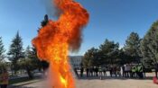 Erzincan’da Yangın ve İlk Yardım Eğitimi