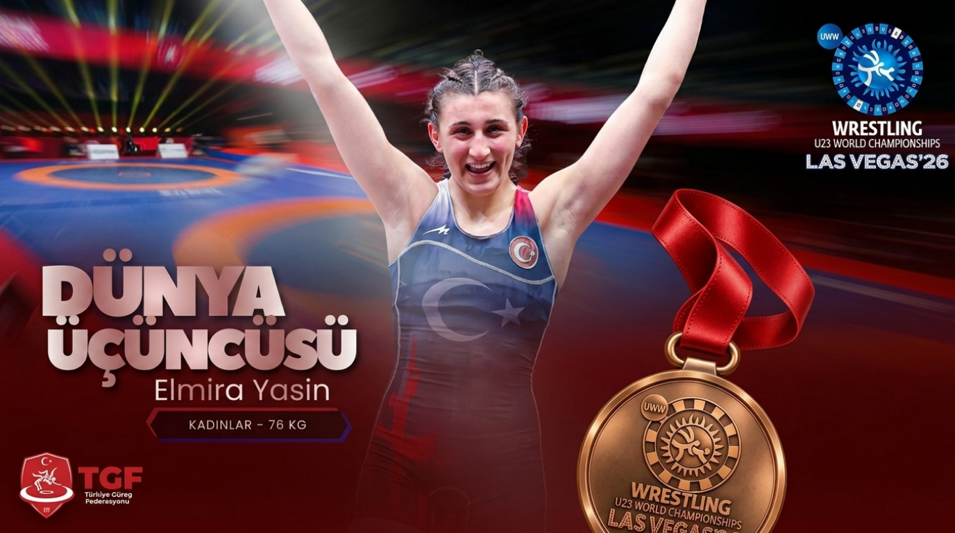 Erzincanlı Elmira Yasin Dünya Üçüncüsü Oldu