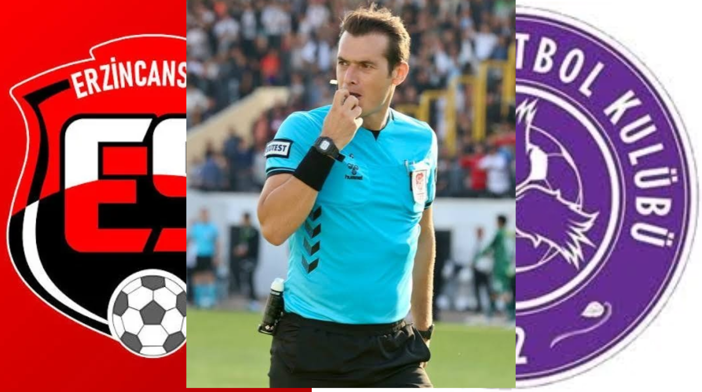 Erzincanspor–52 Orduspor FK Maçının Hakemi Safa Yılmaz Oldu