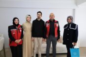 Evlenecek Gençlerin Desteklenmesi Projesi Kapsamında Demir Çiftine Ziyaret
