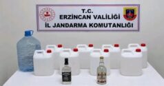Kaçak İçki Operasyonu: 40 Litre Etil Alkol ve 15 Litre Sahte Rakı Ele Geçirildi