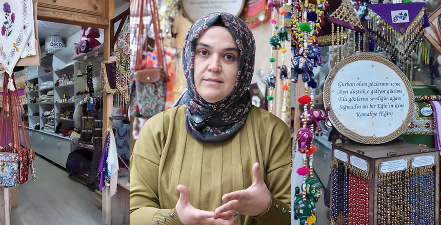 Kemaliye’de Gelenekleri Yaşatan Kadın Girişimci
