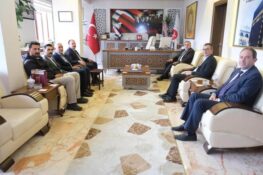 MHP Erzincan İl Başkanlığı’ndan Yeni Atanan Müdürlere Hayırlı Olsun Ziyareti