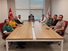 Mengücek Gazi Hastanesi’nde Kardiyoloji Kliniği Değerlendirme Toplantısı Yapıldı