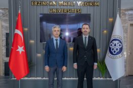 Üzümlü Kaymakamı Hökelekli’den Rektör Kuyrukluyıldız’a Hayırlı Olsun Ziyareti