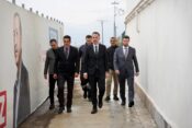 Üzümlü’de Güreş Salonu İnşaatı İncelendi