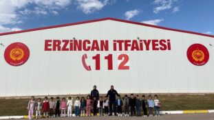 Yavuz Selim Anaokulu Öğrencilerinden Erzincan İtfaiyesine Ziyaret