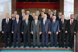 Yeni Atanan İl Müftüleri Diyanet İşleri Başkanı Arpaguş’u Ziyaret Etti