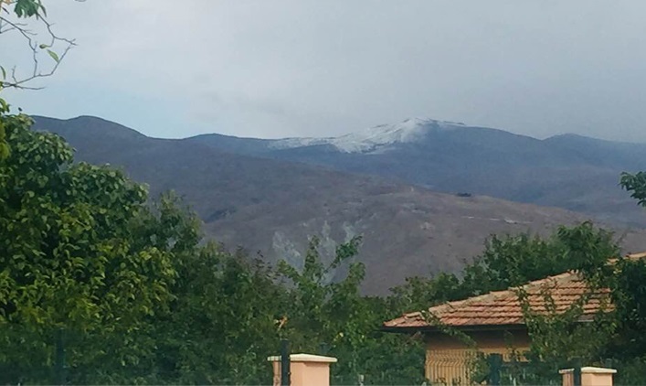 Erzincan’da Yılın İlk Karı Yüksek Kesimlere Düştü